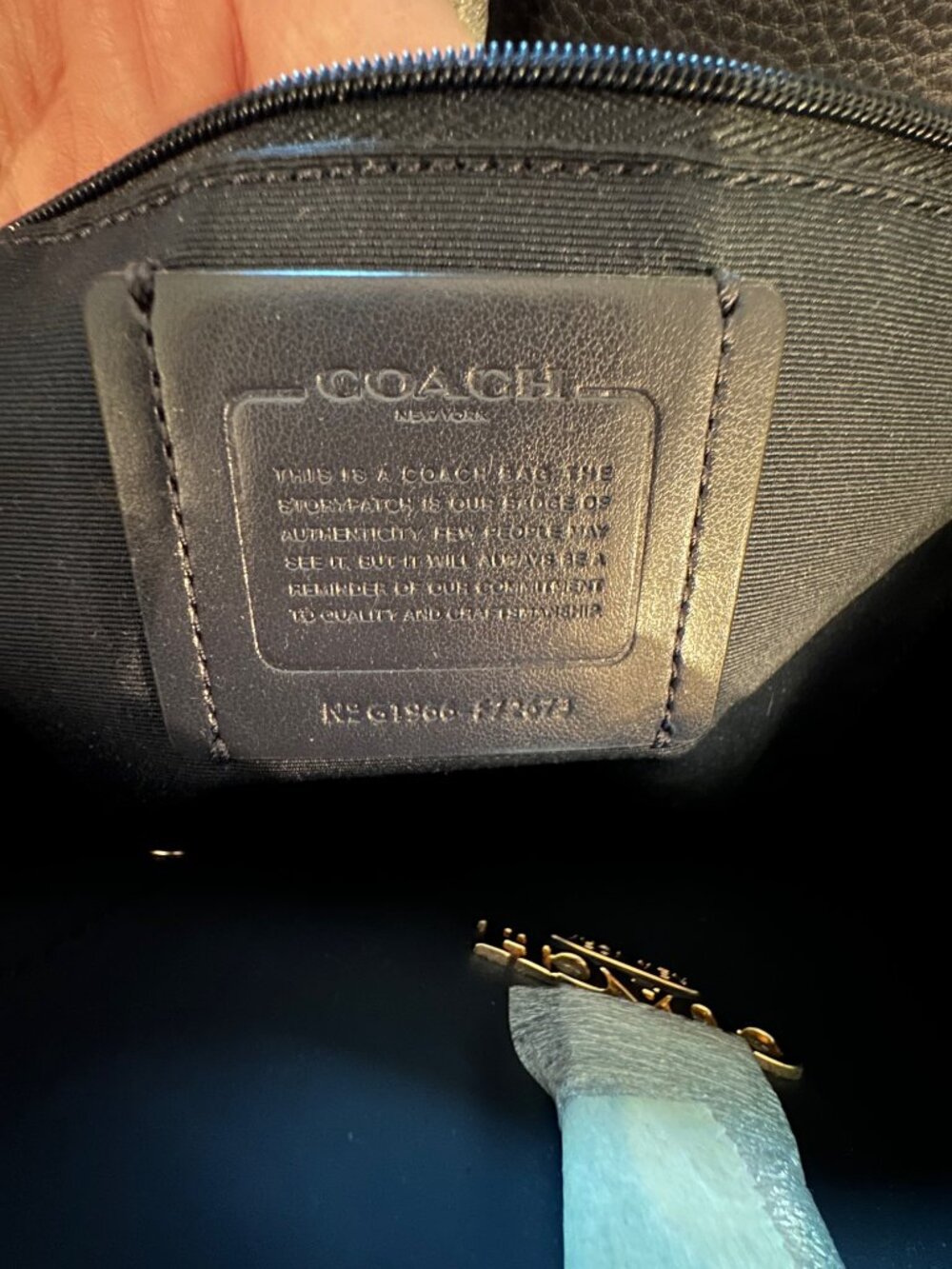 NWT - COACH TOWN TOTE - EVERGREEN - Picture 2 of 9